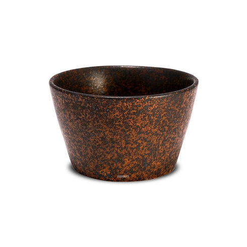 Ceramic Tub Bowl Copper Antique